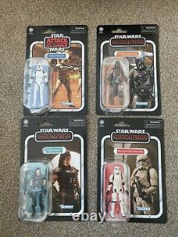 Star Wars The Vintage Collection Action Figure Wave 25 Set of 4 INC CARA DUNE