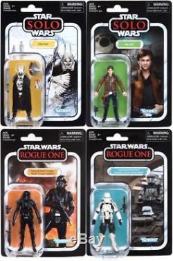 Star Wars The Vintage Collection Action Figure Wave 2 Set of 4 Solo Enfys Tank