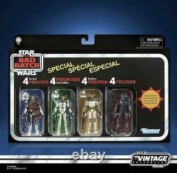 Star Wars The Vintage Collection Bad Batch 4 Pack Clone Troopers TVC Confirmed