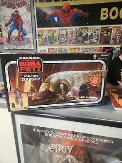 Star Wars The Vintage Collection Book Of Boba Fett Starship. Mint