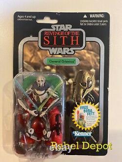 Star Wars The Vintage Collection General Grievous VC17 New On Card See Pics Foil