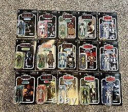 Star Wars The Vintage Collection Lot Of 67 Figures All MOC 3.75 Collection