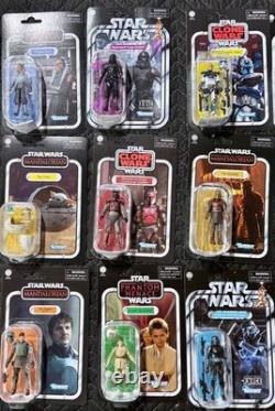 Star Wars The Vintage Collection Lot of 21 Action Figures some are htf