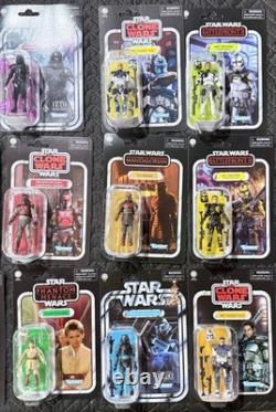 Star Wars The Vintage Collection Lot of 21 Action Figures some are htf