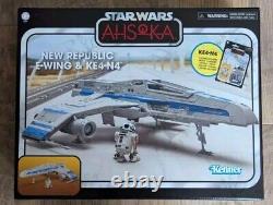 Star Wars The Vintage Collection New Republic E-Wing & KE4-N4 IN HAND