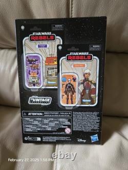 Star Wars The Vintage Collection Sabine Wren & Chopper C1-10P 2 Pack New Sealed