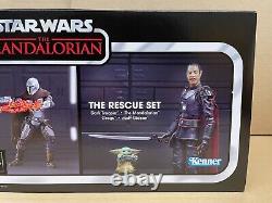 Star Wars The Vintage Collection The Mandalorian The Rescue Set Deluxe 4 Figures