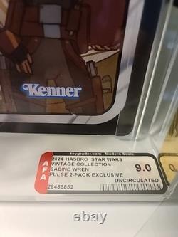 Star Wars The Vintage Collection Vc 332 Sabine Wren. Uncirculated AFA 9.0