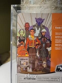 Star Wars The Vintage Collection Vc 332 Sabine Wren. Uncirculated AFA 9.0