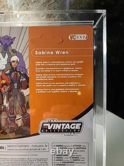 Star Wars The Vintage Collection Vc 332 Sabine Wren. Uncirculated AFA 9.0