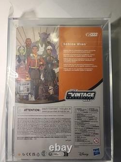 Star Wars The Vintage Collection Vc 332 Sabine Wren. Uncirculated AFA 9.0