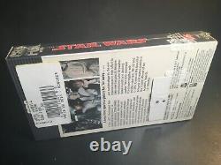 Star Wars VHS Sealed Tape 1984 Vintage Red Label CBS Watermarks 24 Hour Sale