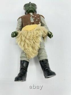 Star Wars VTG Lili Ledy Klaatu THICK Fur SKIRT withVibroblade Letter B Fine VHTF