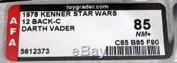 Star Wars Vintage 12 Back-C Darth Vader AFA 85 NM+ #5612373