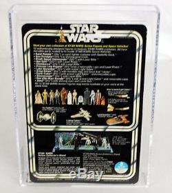 Star Wars Vintage 12 Back-C Han Solo (Large Head) AFA 85 NM+ #12969880