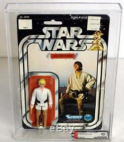 Star Wars Vintage 12 Back-C Luke Skywalker AFA 85 NM+ #18395415