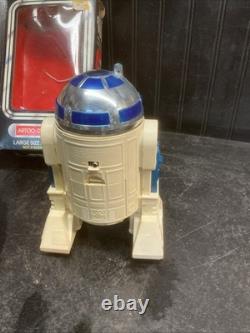 Star Wars Vintage 1976 Denys Fisher 7 1/2 R2-D2 Action Figure WithBox