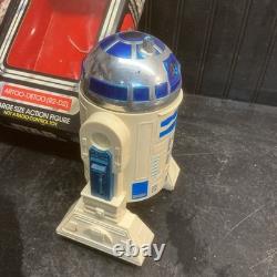 Star Wars Vintage 1976 Denys Fisher 7 1/2 R2-D2 Action Figure WithBox