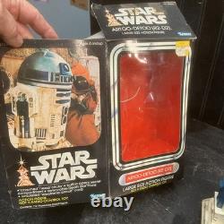 Star Wars Vintage 1976 Denys Fisher 7 1/2 R2-D2 Action Figure WithBox