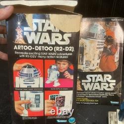 Star Wars Vintage 1976 Denys Fisher 7 1/2 R2-D2 Action Figure WithBox