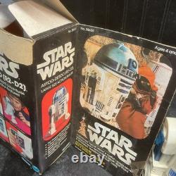 Star Wars Vintage 1976 Denys Fisher 7 1/2 R2-D2 Action Figure WithBox