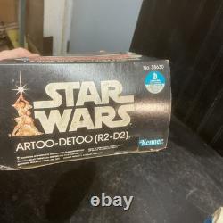 Star Wars Vintage 1976 Denys Fisher 7 1/2 R2-D2 Action Figure WithBox