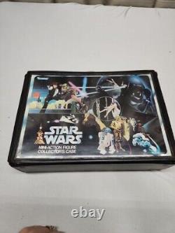 Star Wars Vintage 1977 Mini Action Figure Collector Case Figures, Some Accessory