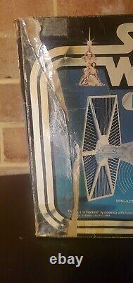 Star Wars Vintage 1977 Tie Fighter With Box & Instructions Kenner
