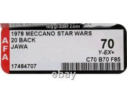 Star Wars Vintage 1978 20-Back Meccano JAWA AFA 70 Figure