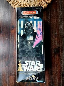 Star Wars Vintage 1978 Darth Vader Large Size Action Figure Kenner #38610