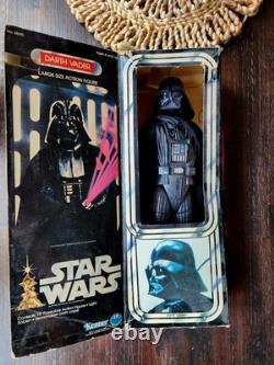 Star Wars Vintage 1978 Darth Vader Large Size Action Figure Kenner #38610