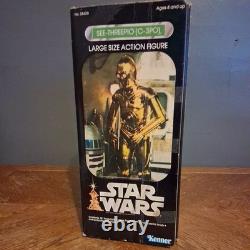 Star Wars Vintage 1978 Large Size Action Figure Kenner C-3po With Box! G13