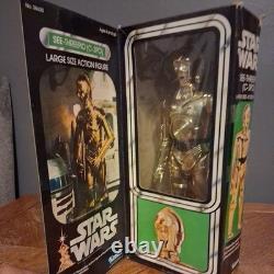 Star Wars Vintage 1978 Large Size Action Figure Kenner C-3po With Box! G13
