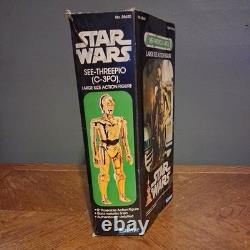 Star Wars Vintage 1978 Large Size Action Figure Kenner C-3po With Box! G13