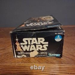Star Wars Vintage 1978 Large Size Action Figure Kenner C-3po With Box! G13