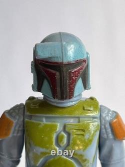Star Wars Vintage 1979 KENNER Boba Fett Painted Blue Helmet 100% Complete Taiwan