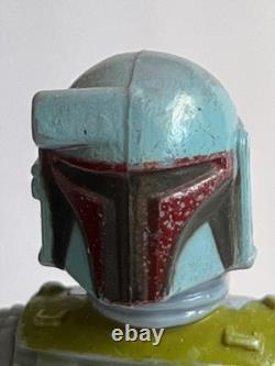 Star Wars Vintage 1979 KENNER Boba Fett Painted Blue Helmet 100% Complete Taiwan