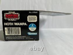 Star Wars Vintage 1981 KENNER Empire Strikes Back Hoth Wampa with NICE BOX