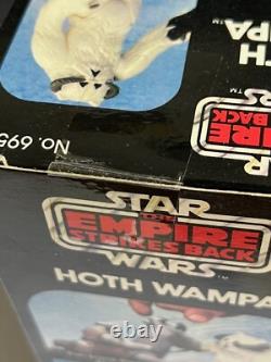 Star Wars Vintage 1981 KENNER Empire Strikes Back Hoth Wampa with NICE BOX