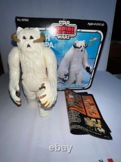 Star Wars Vintage 1981 KENNER Empire Strikes Back Hoth Wampa with NICE BOX