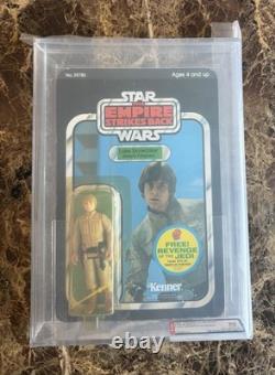 Star Wars Vintage 1982 ESB Luke Bespin (Brown Hair) 48 Back-C Graded AFA 50