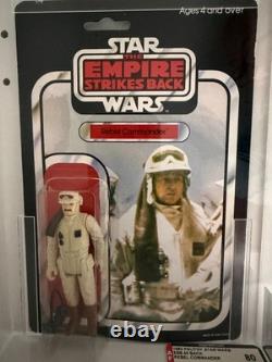 Star Wars Vintage 1982 Esb Rebel Commander Palitoy 45 Back Afa 80