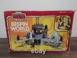 Star Wars Vintage 1982 Kenner Micro Collection Bespin World Action Playset New
