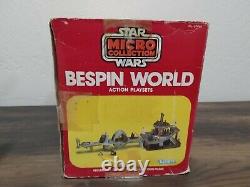 Star Wars Vintage 1982 Kenner Micro Collection Bespin World Action Playset New