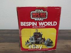 Star Wars Vintage 1982 Kenner Micro Collection Bespin World Action Playset New