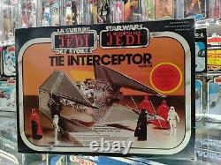 Star Wars Vintage 1983 Palitoy Bi-Logo Tie Interceptor Complete Unused Mib