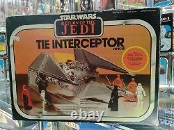 Star Wars Vintage 1983 Palitoy Bi-Logo Tie Interceptor Complete Unused Mib