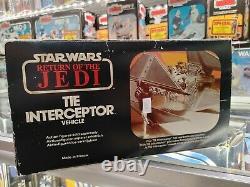 Star Wars Vintage 1983 Palitoy Bi-Logo Tie Interceptor Complete Unused Mib