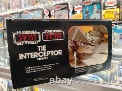 Star Wars Vintage 1983 Palitoy Bi-Logo Tie Interceptor Complete Unused Mib