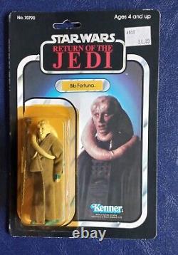 Star Wars Vintage 1983 ROTJ BIB FORTUNA Original Carded Taiwan version